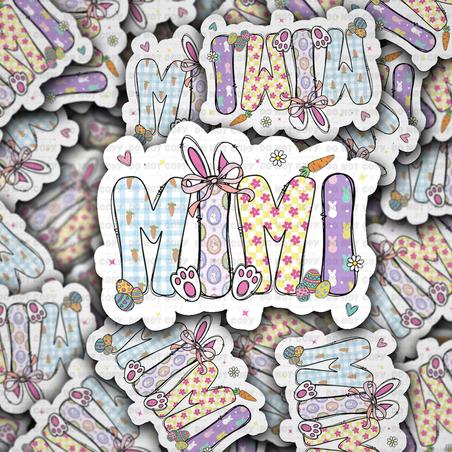 Mimi easter sticker