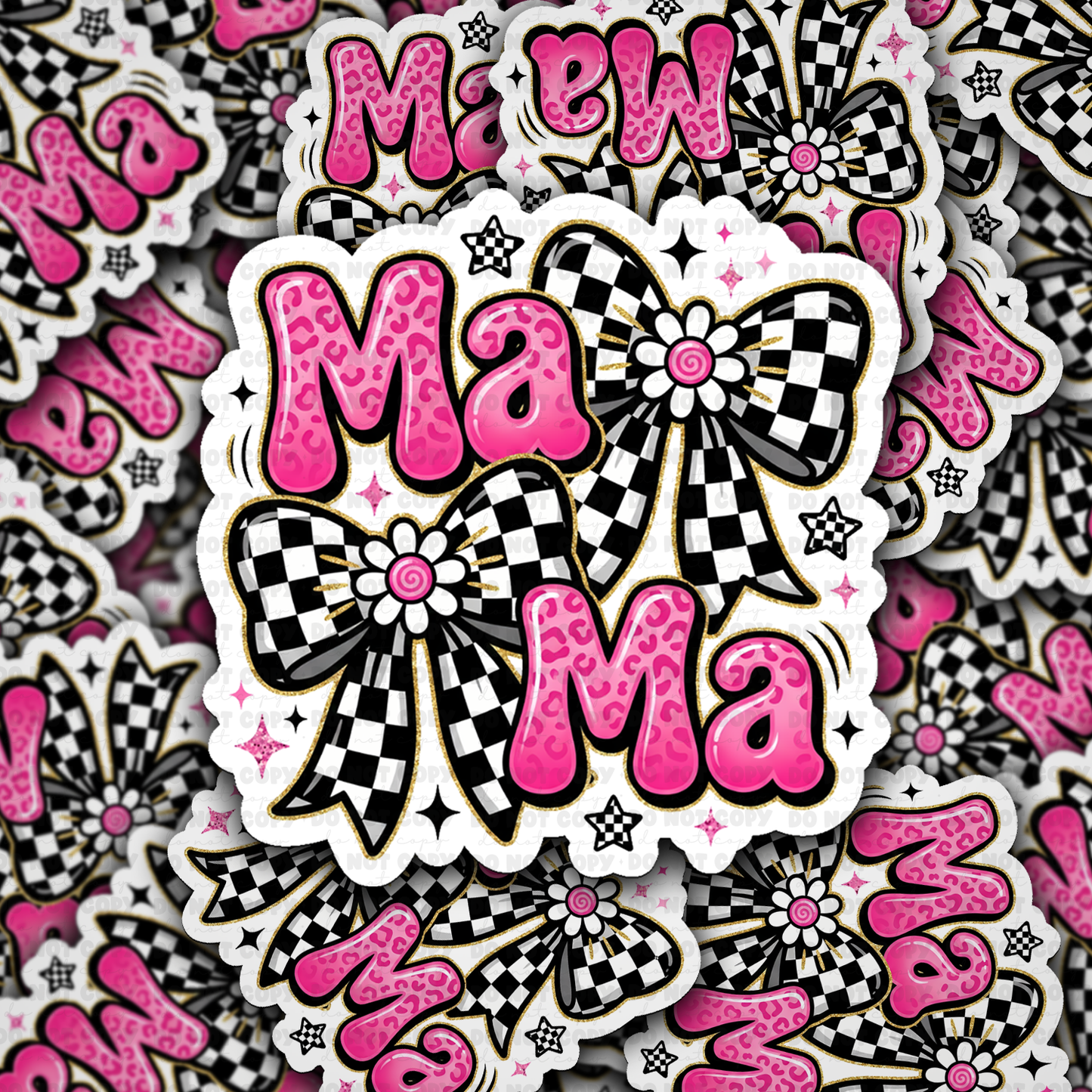 Ma ma sticker