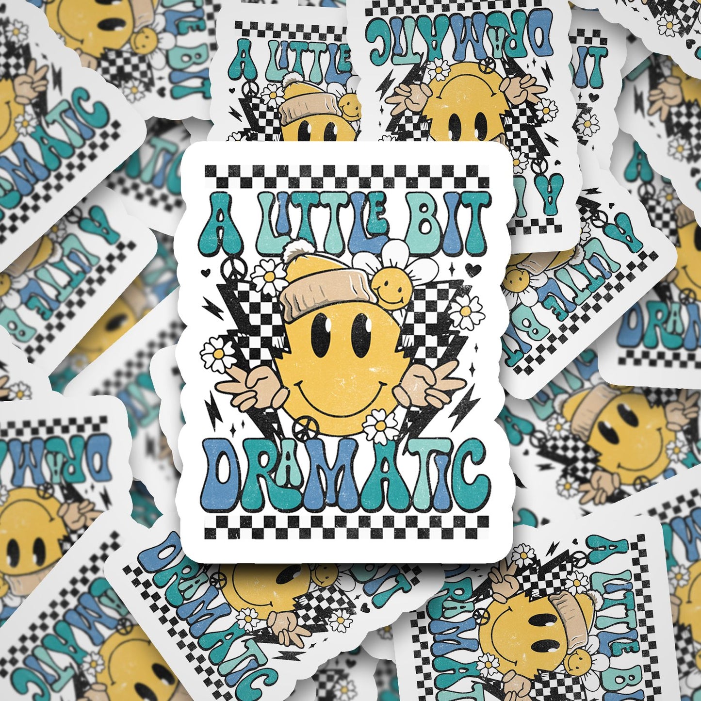 A little bit dramatic sticker