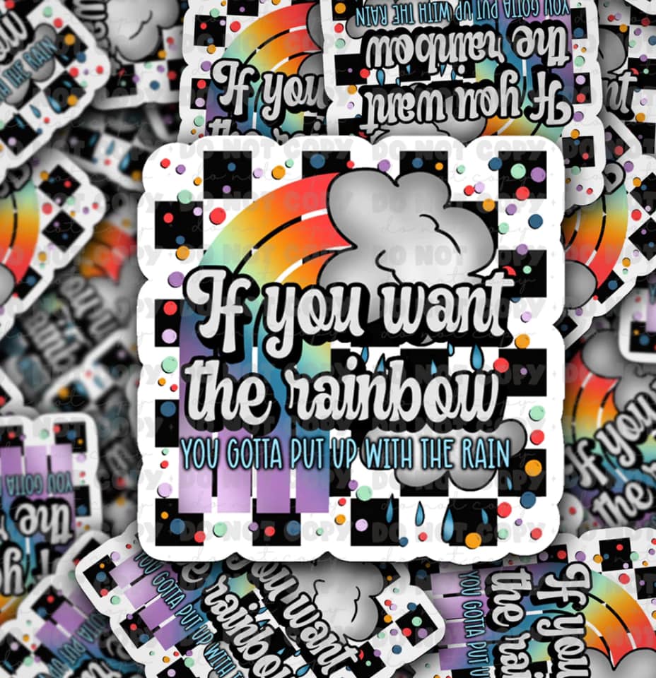 If you want the rainbow sticker