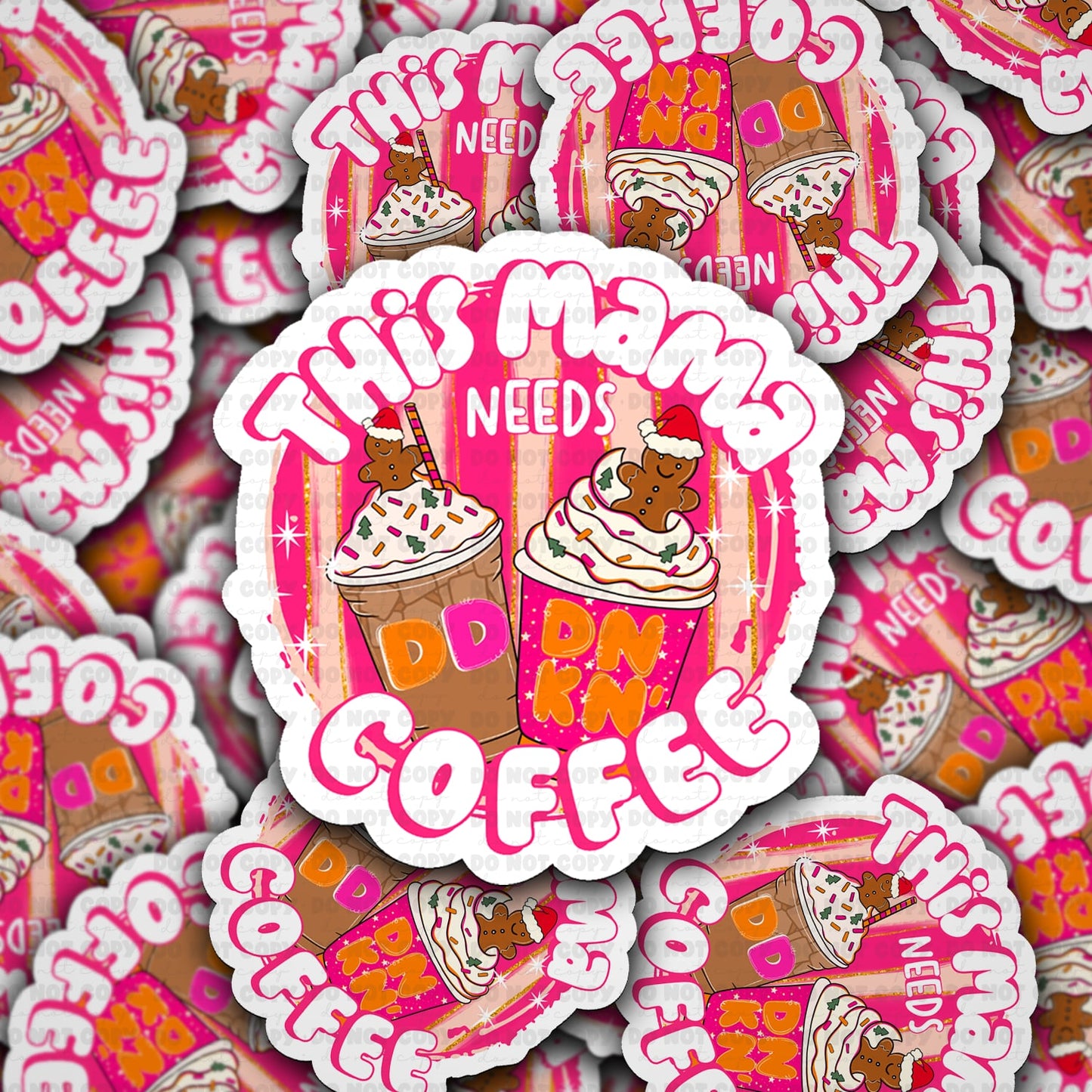 This mama needs coffee sticker