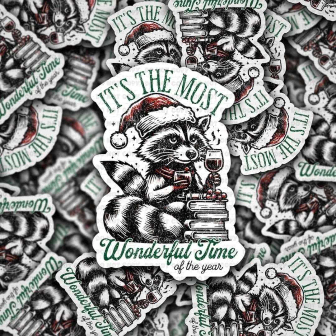 It's the most wonderful time of the year sticker