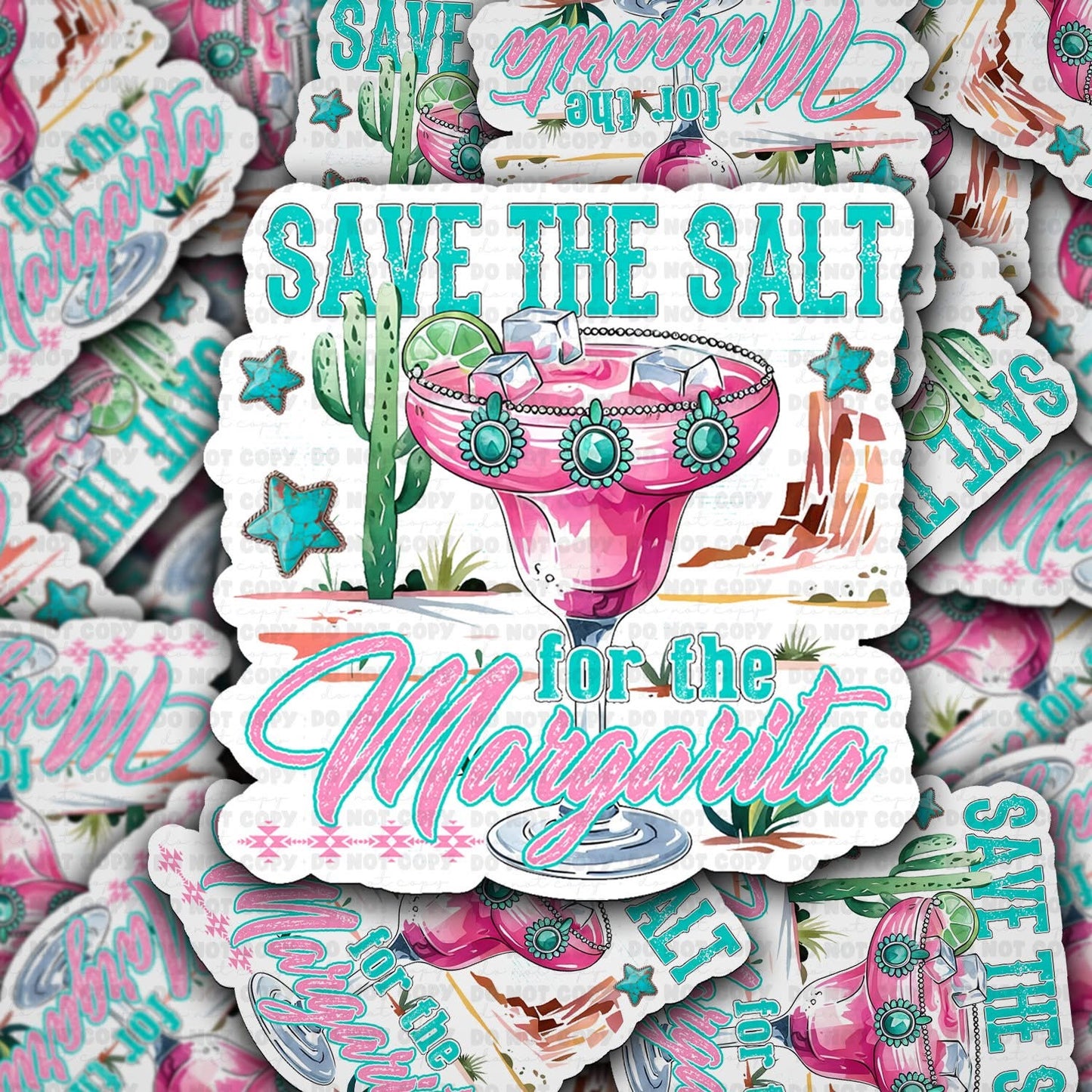 Save the salt sticker