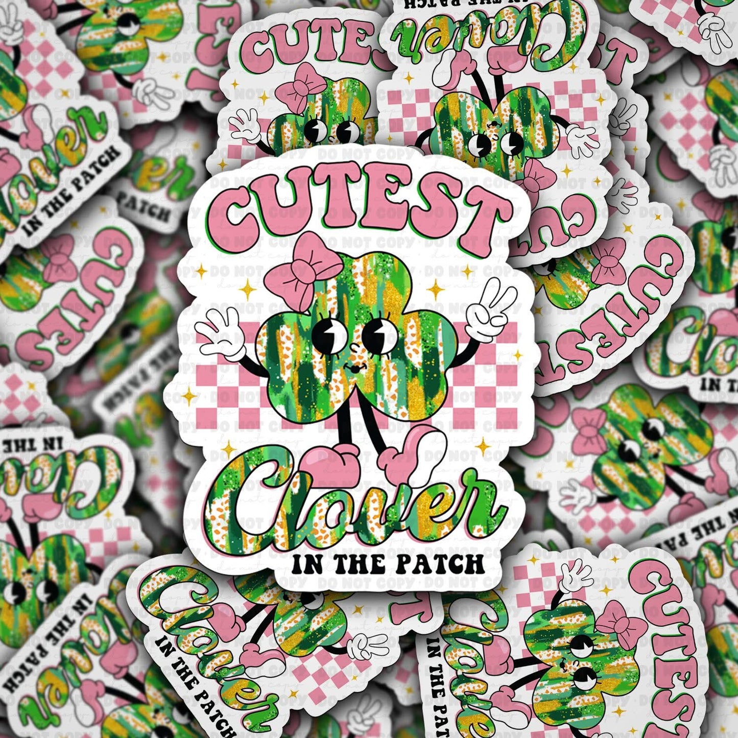 Cutest clover sticker