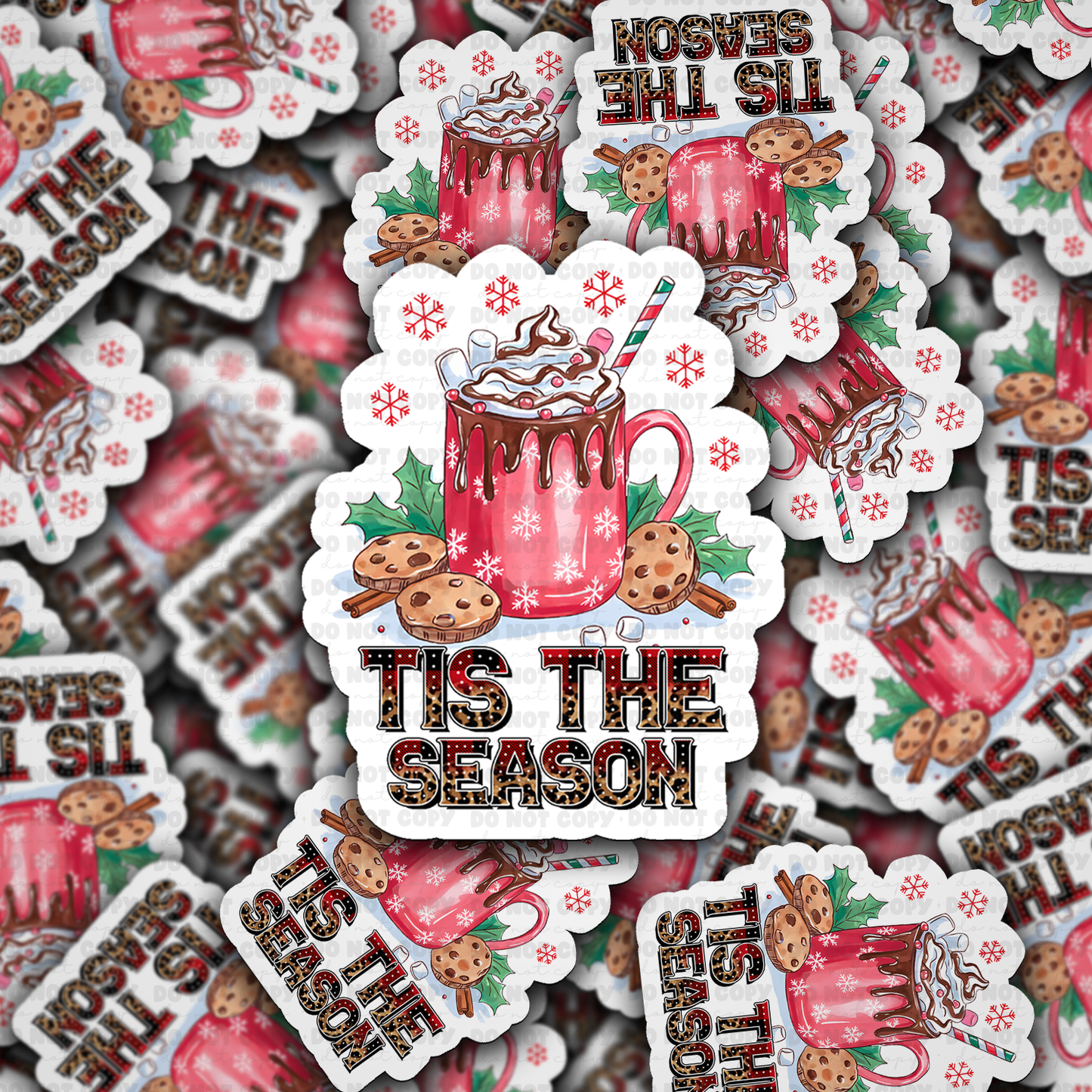 Tis the season sticker