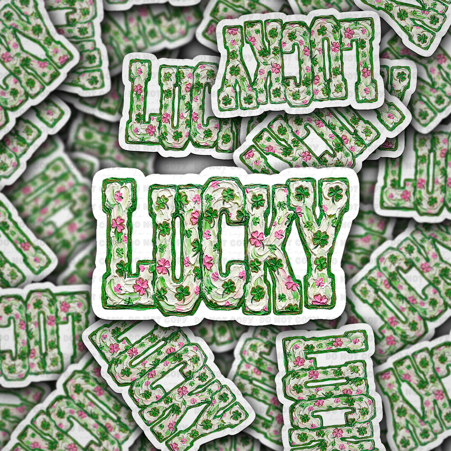 Lucky sticker