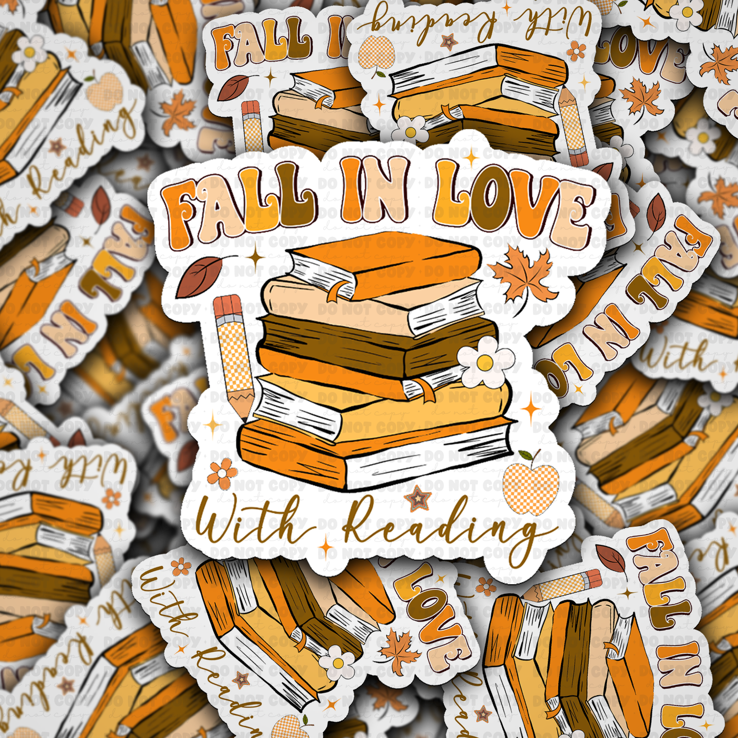 FALL IN LOVE WITH READING sticker