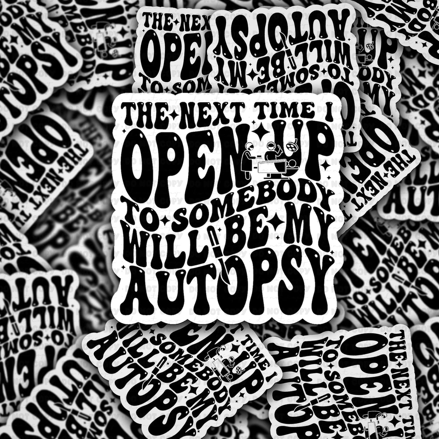 The next time I open up sticker