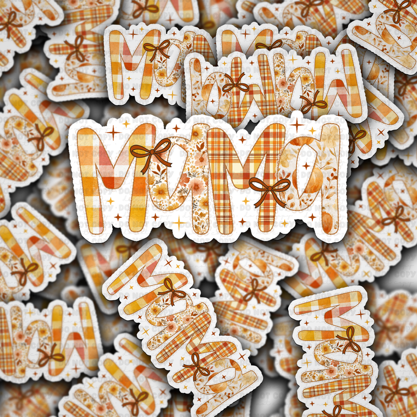 Fall Lace Mama sticker