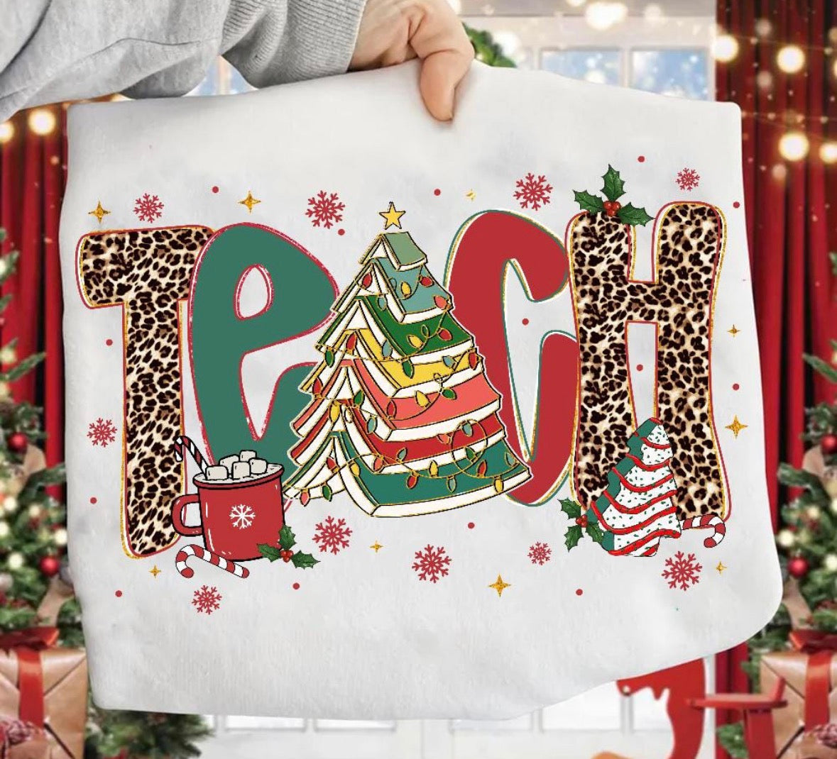 Teach Christmas shirt