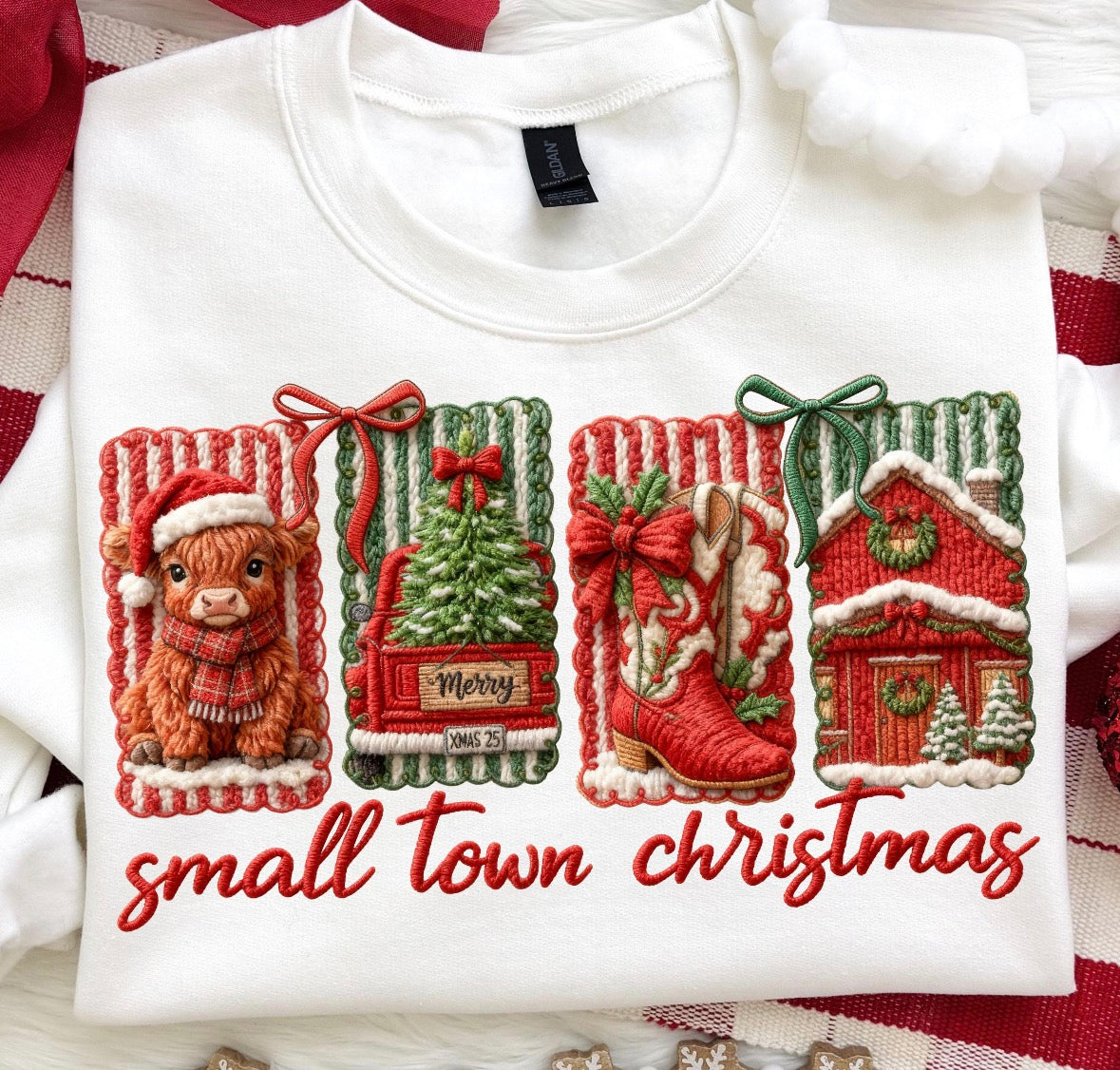 Small town Christmas shirt