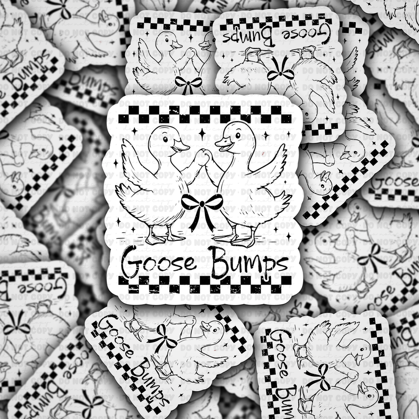 Goose Bumps sticker