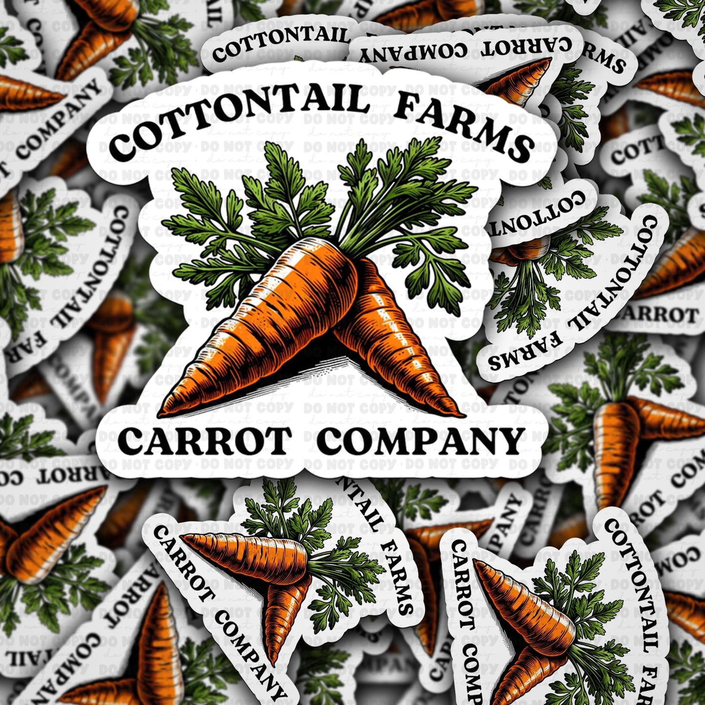 Cottontail farms sticker