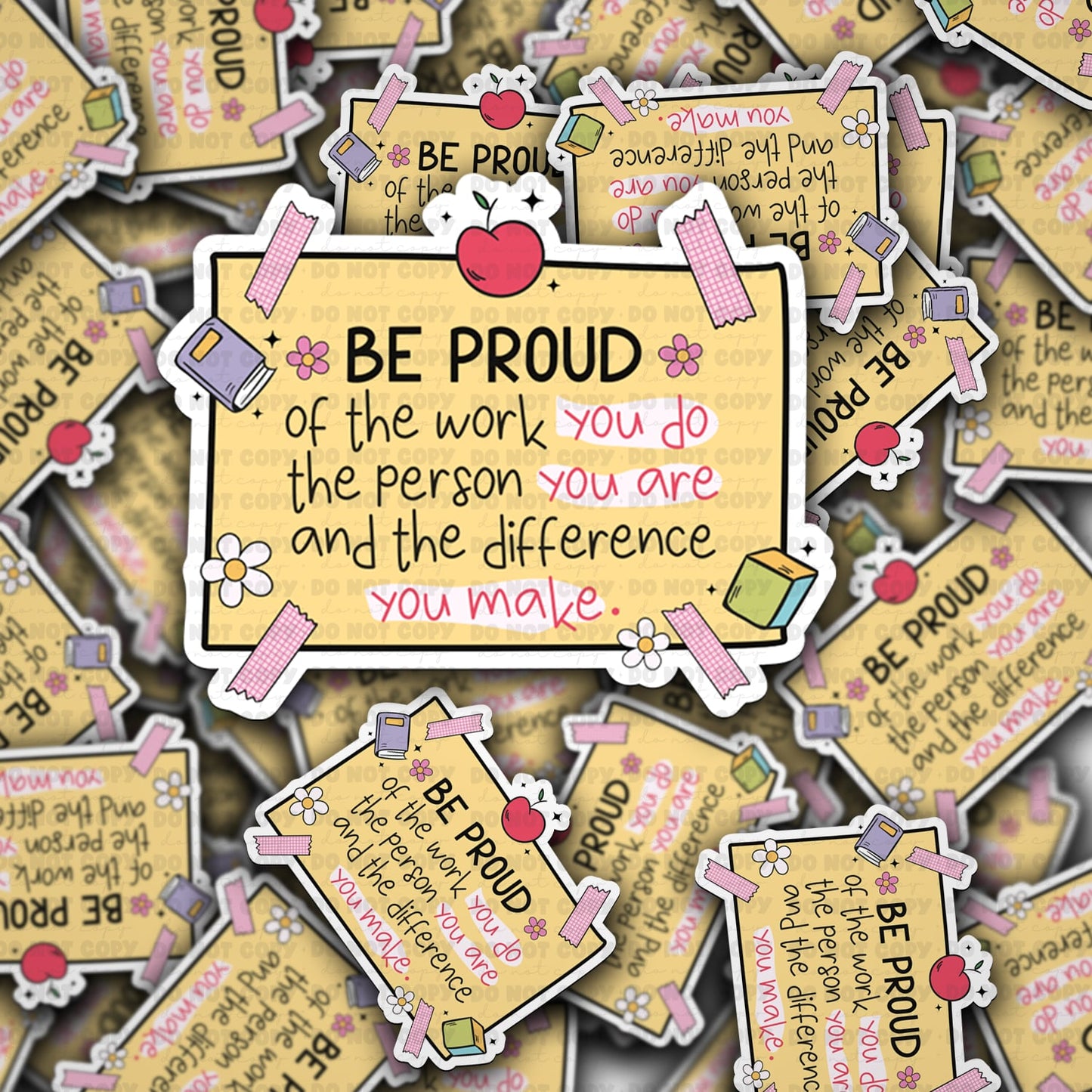 Be proud sticker