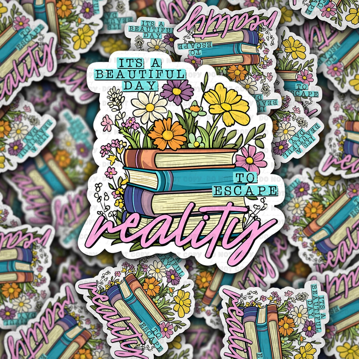 Its a beautiful day sticker