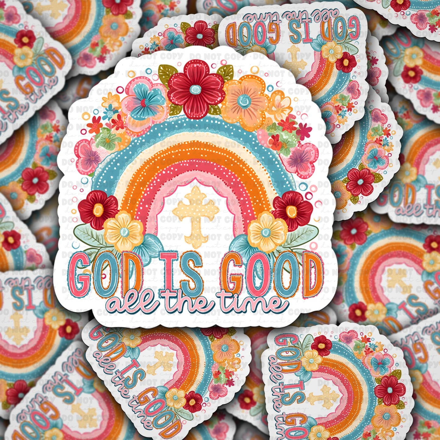 God is good sticker