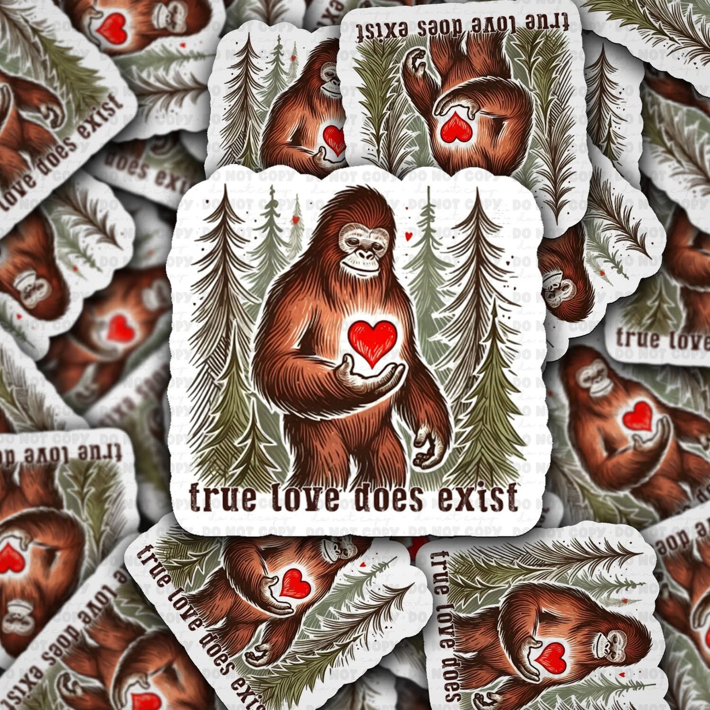 True love does exist sticker
