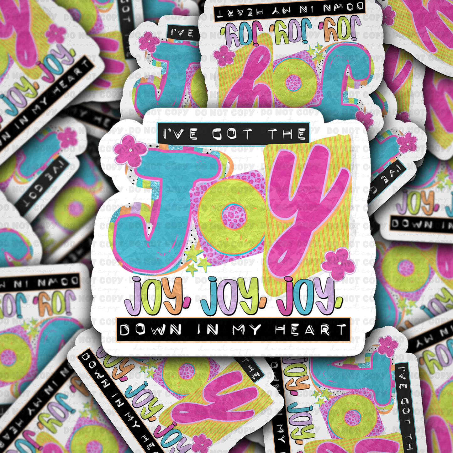 I've got the joy sticker
