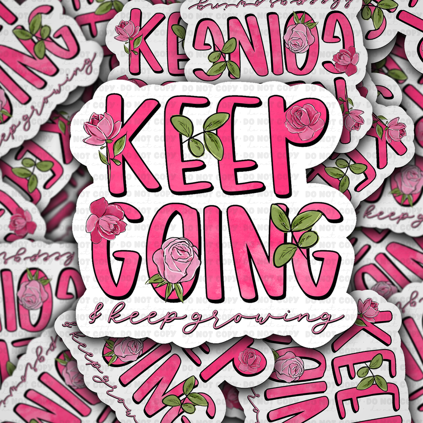 Keep Going sticker