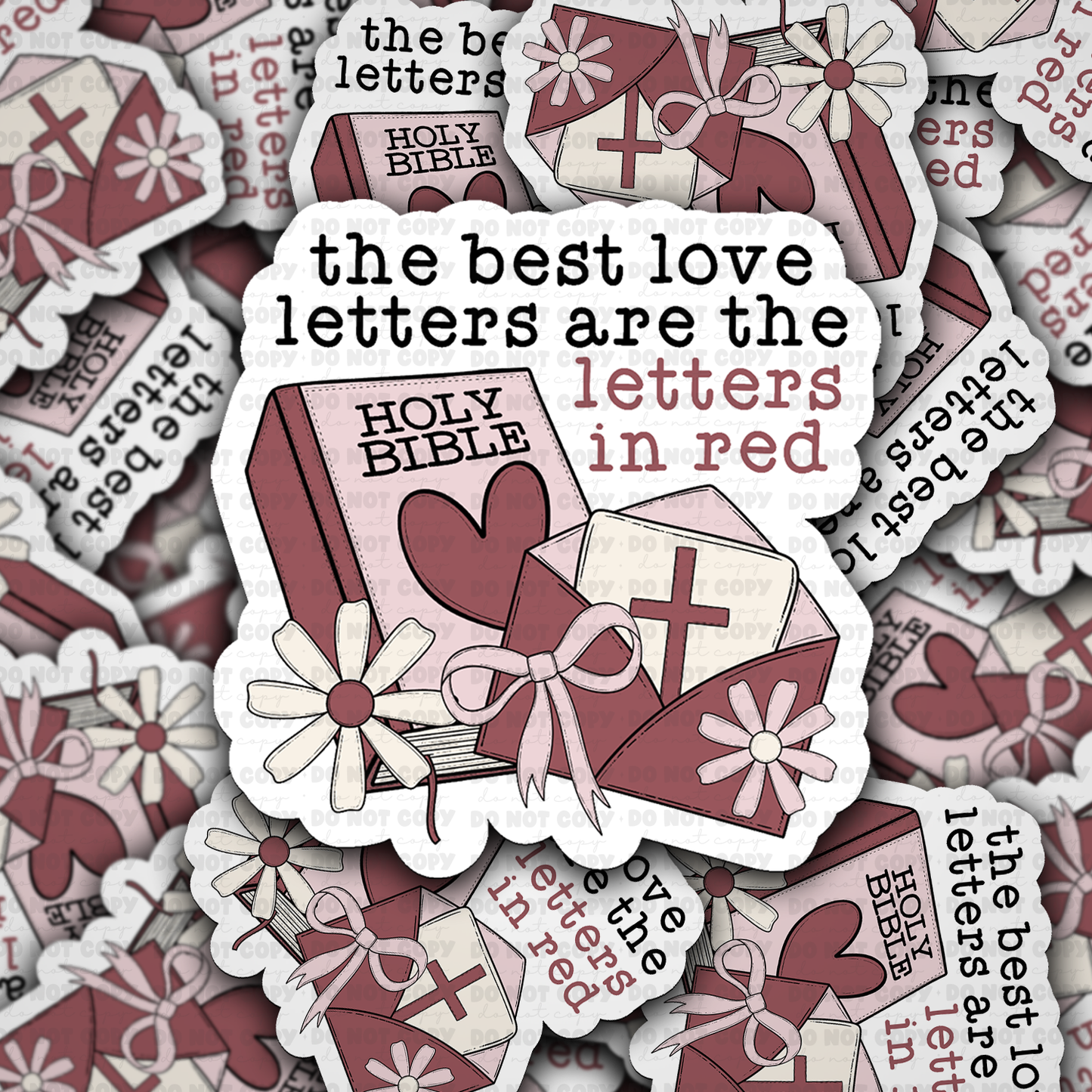 The best love letters are the ones in red sticker
