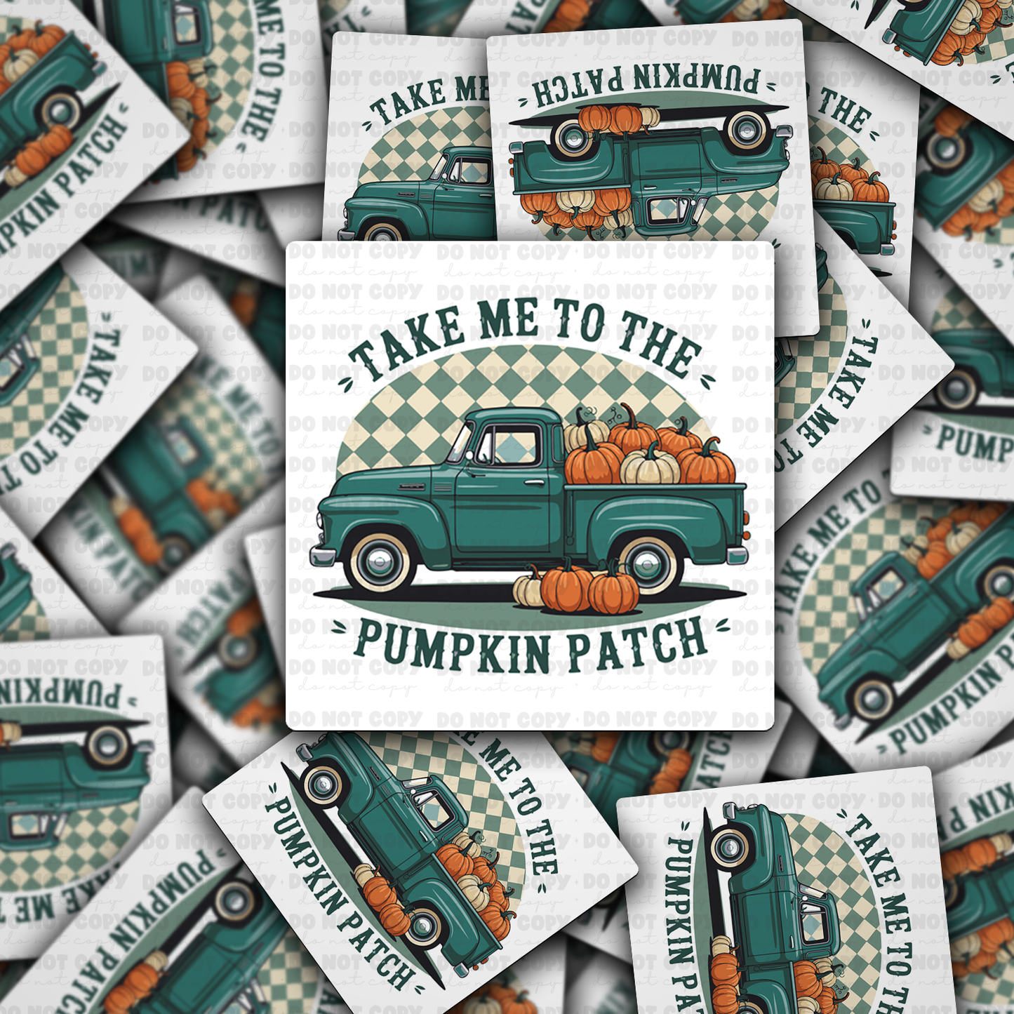 Take Me to The Pumpkin Patch sticker