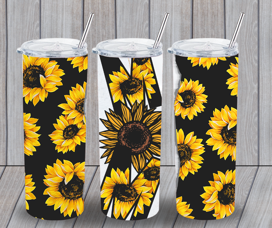 Sunflower mom tumbler
