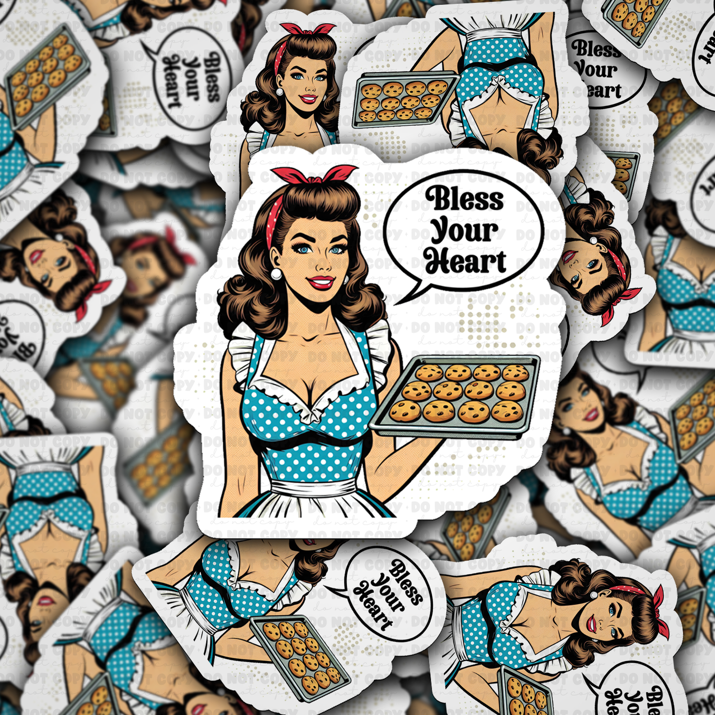 Bless your heart sticker