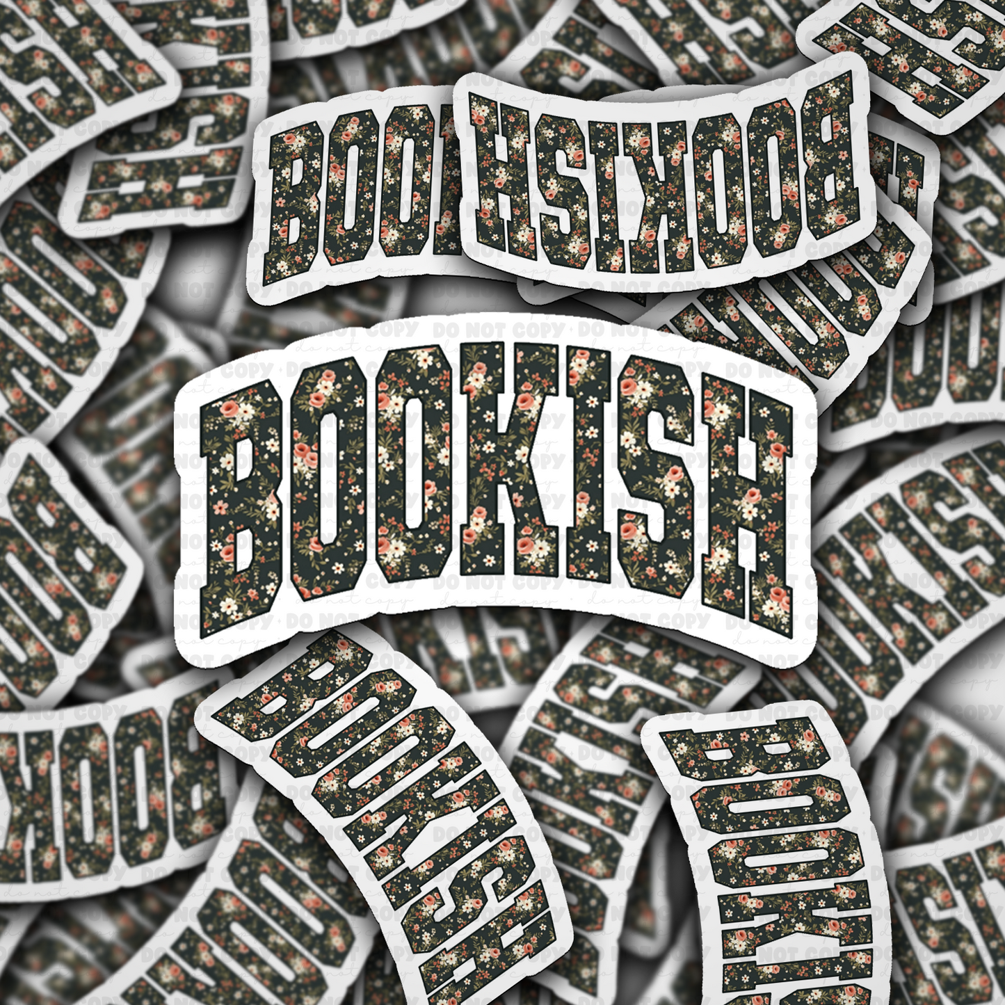 Bookish sticker