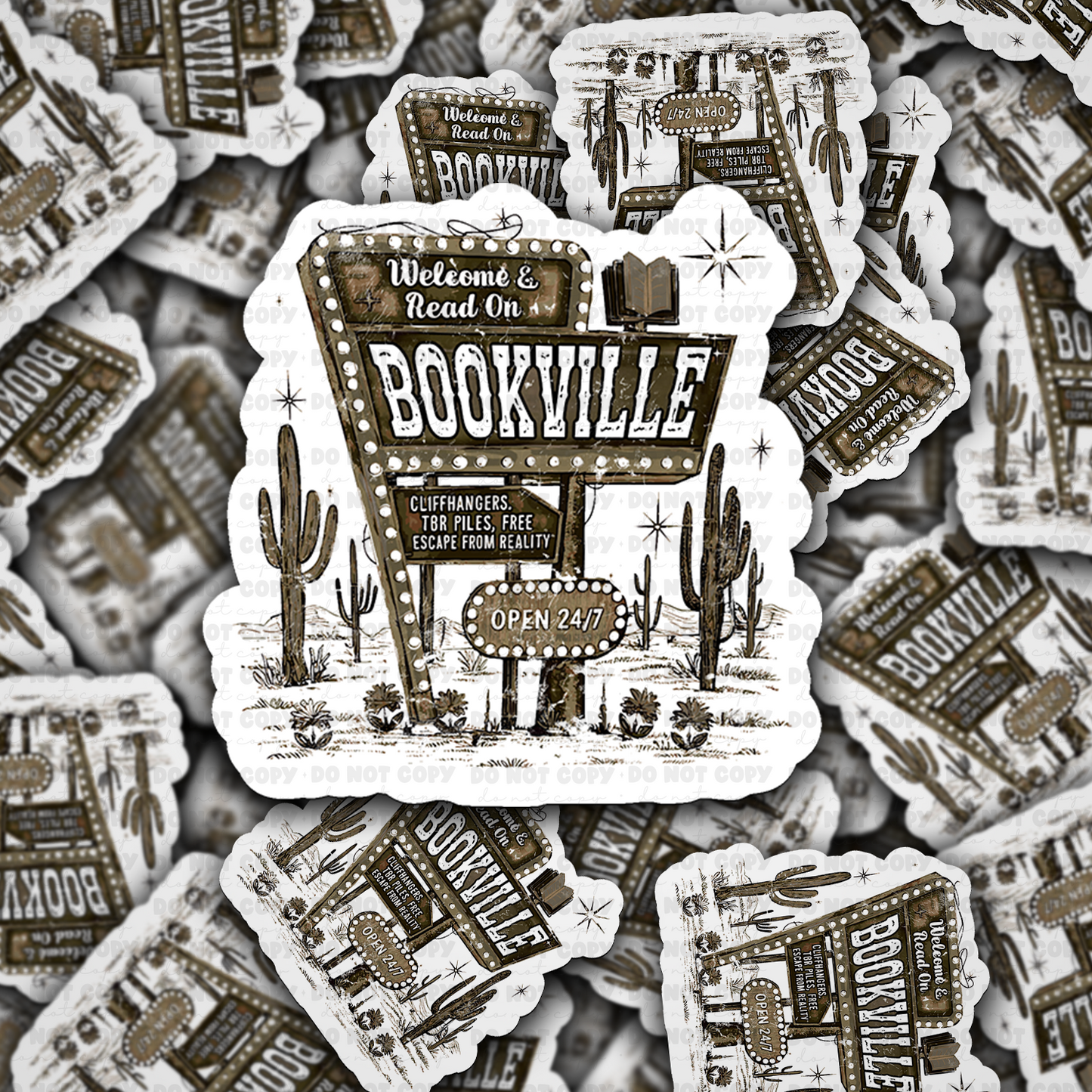 Bookville sticker