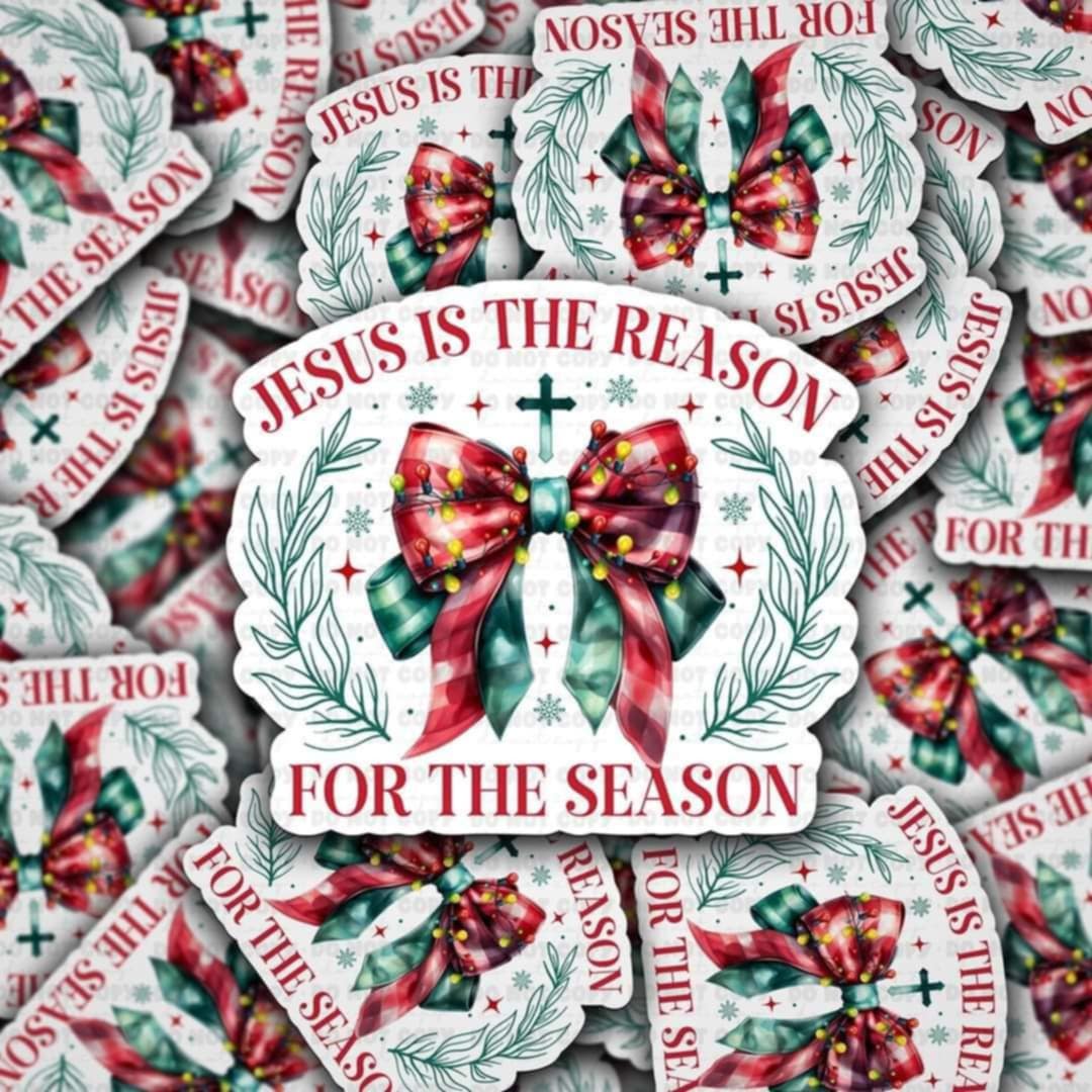 Jesus is the reason for the season sticker
