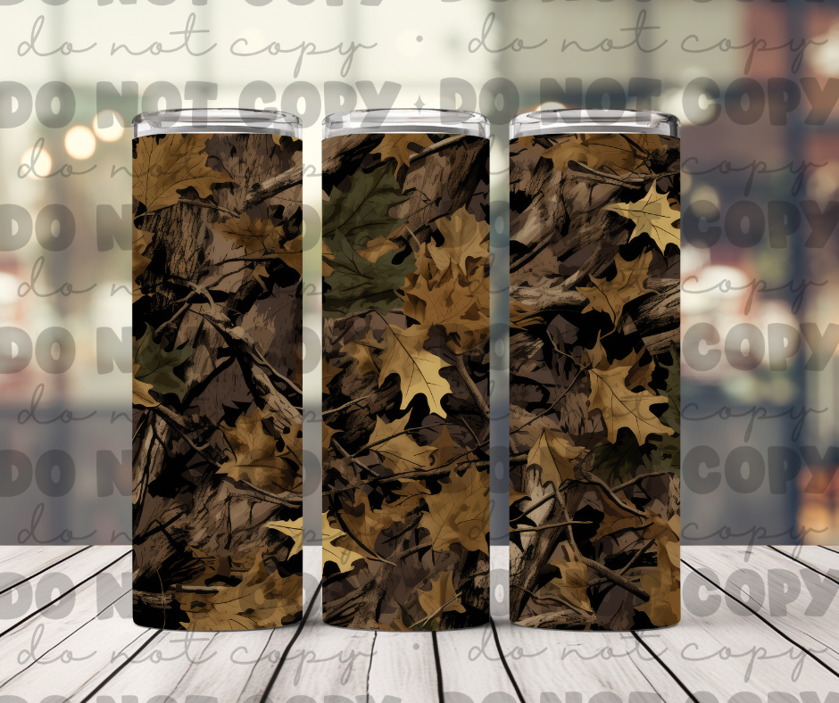 Camo tumbler