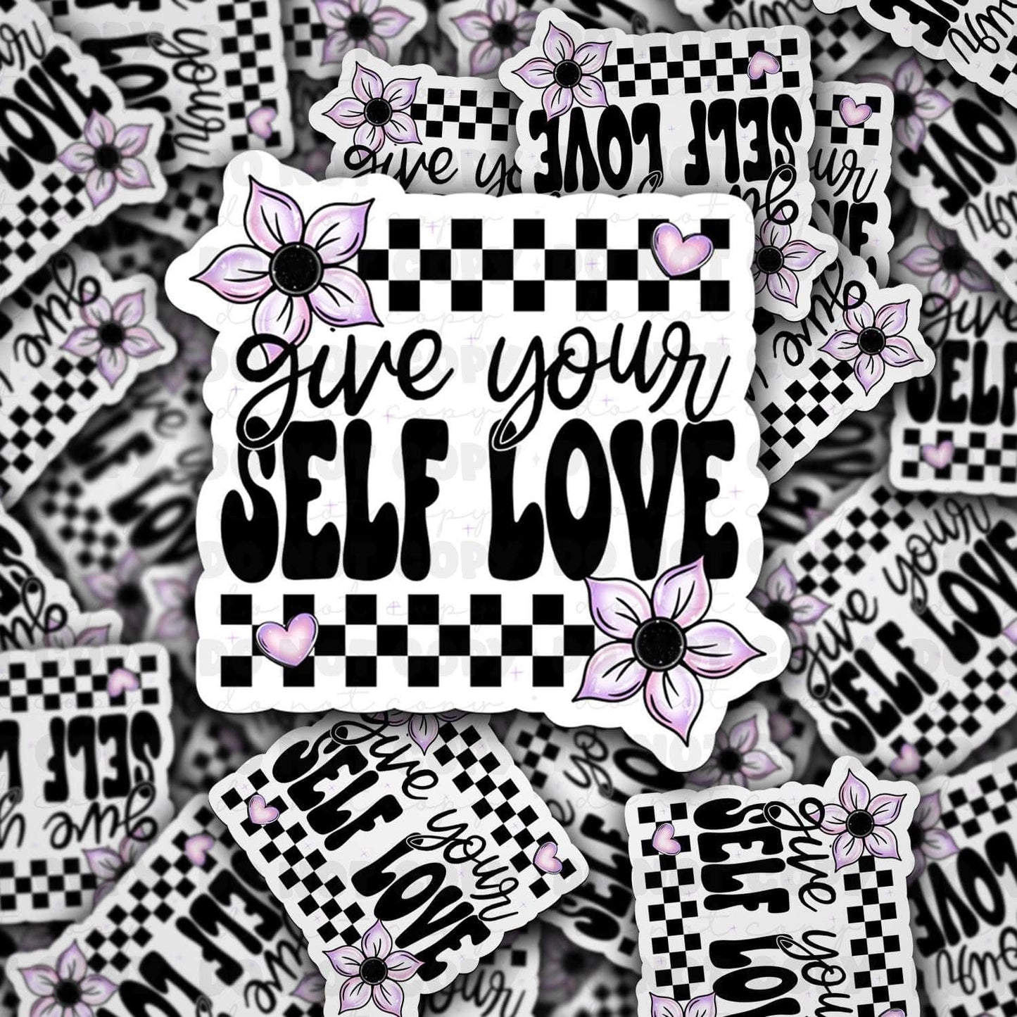 give yourself love sticker