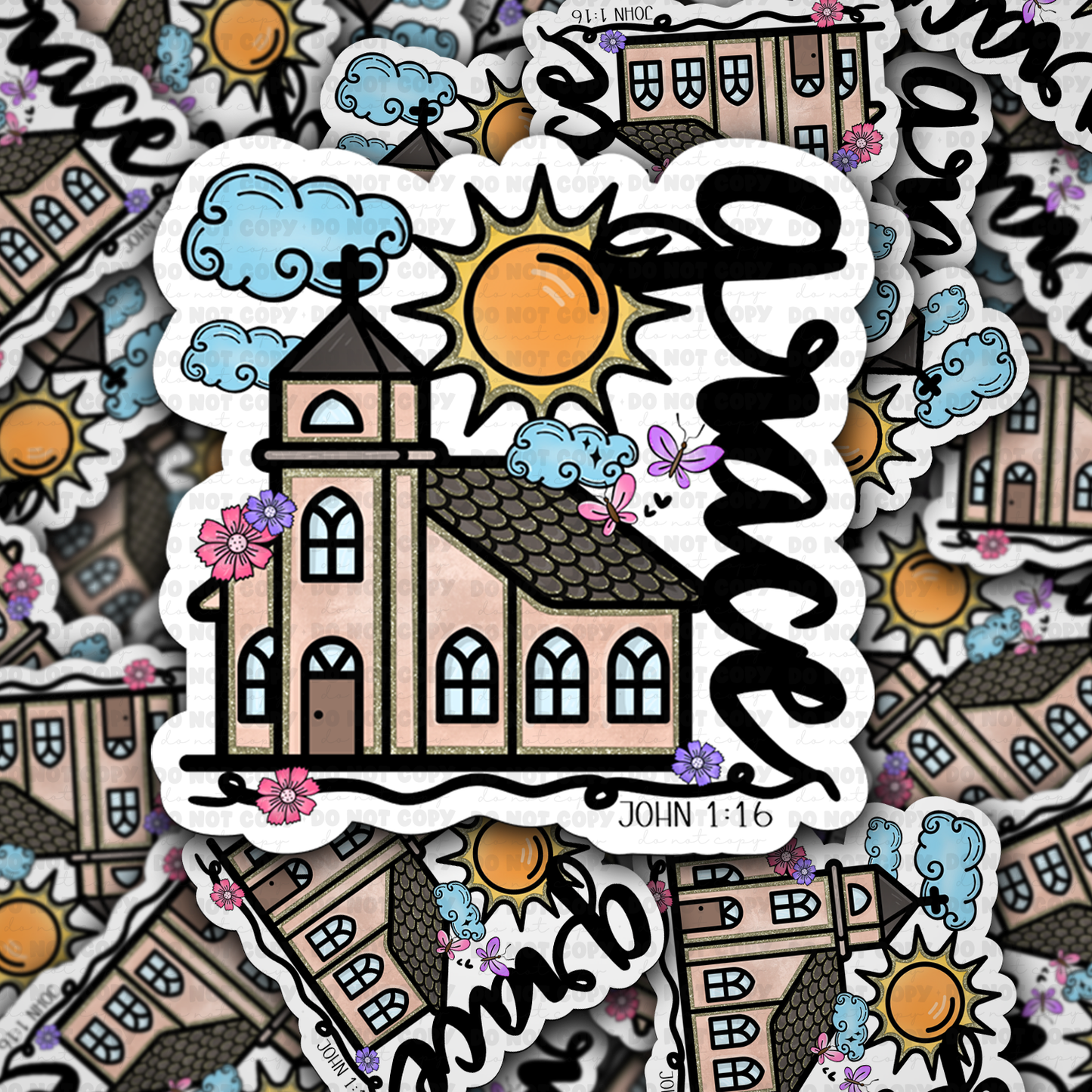Grace sticker