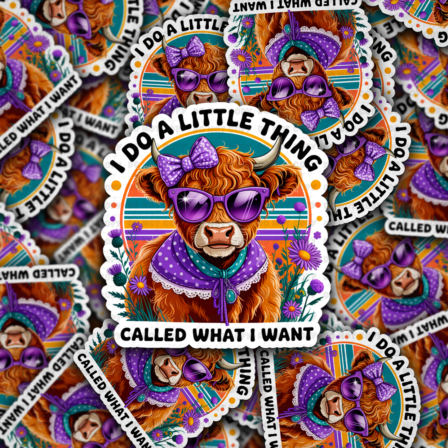 I do a little thing called what i want sticker