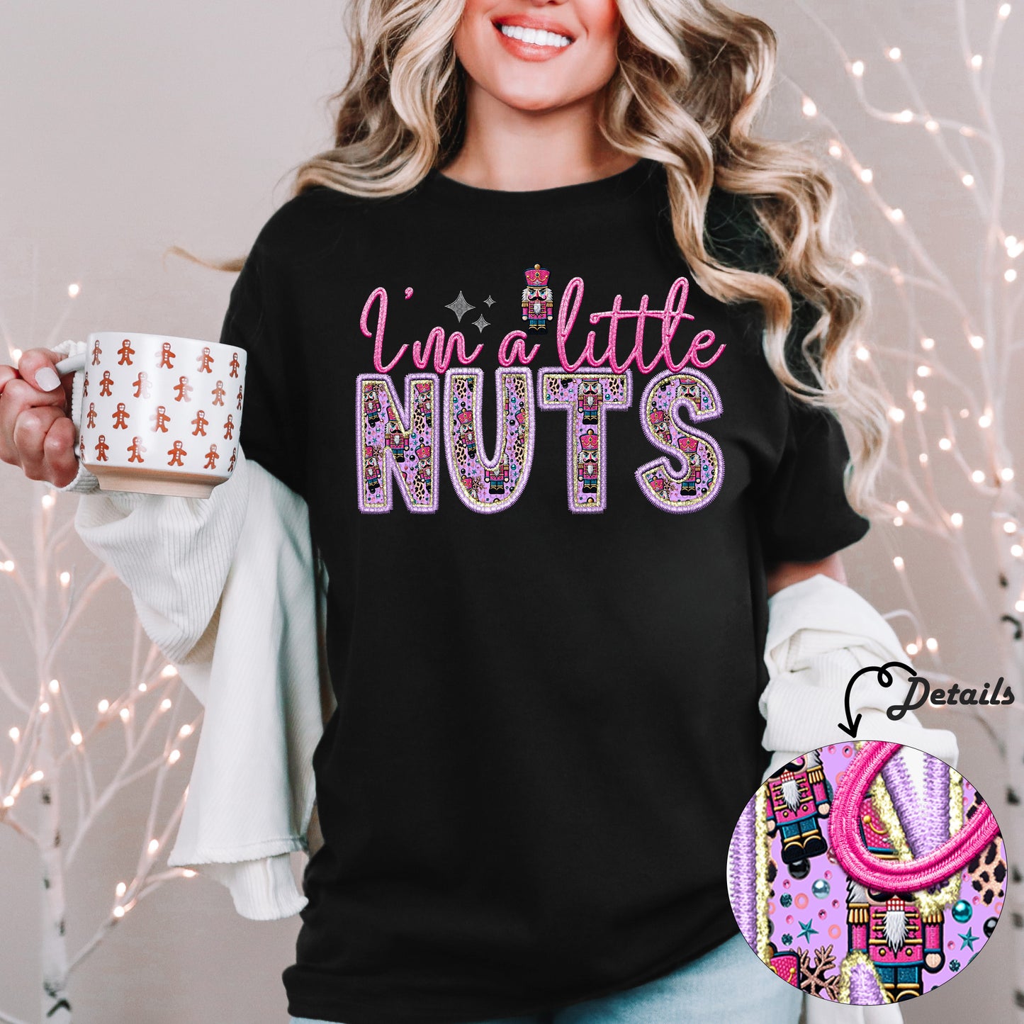 I'm a little nuts dtf print