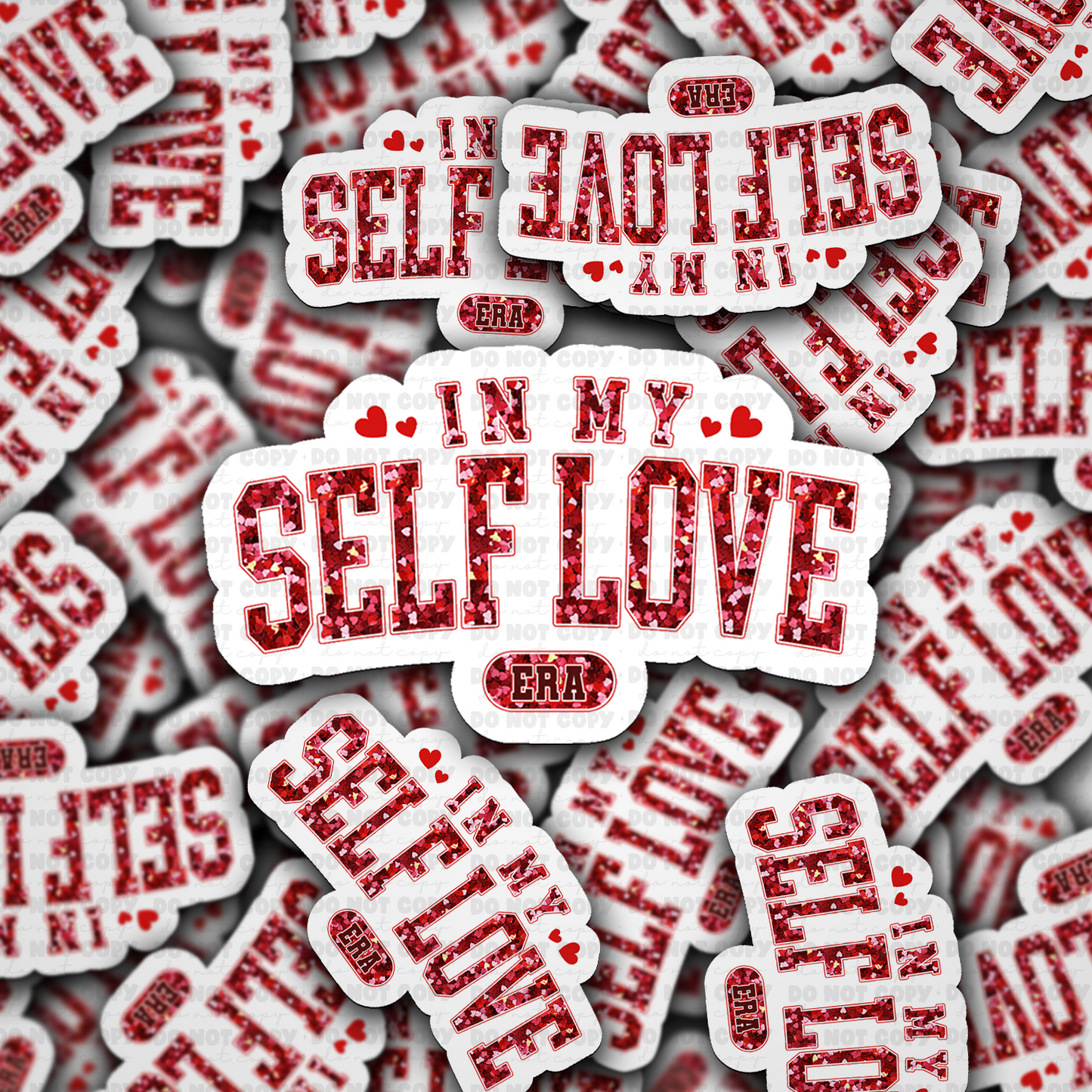 In my self love era sticker