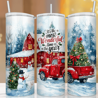 Its the most wonderful time of the year tumbler