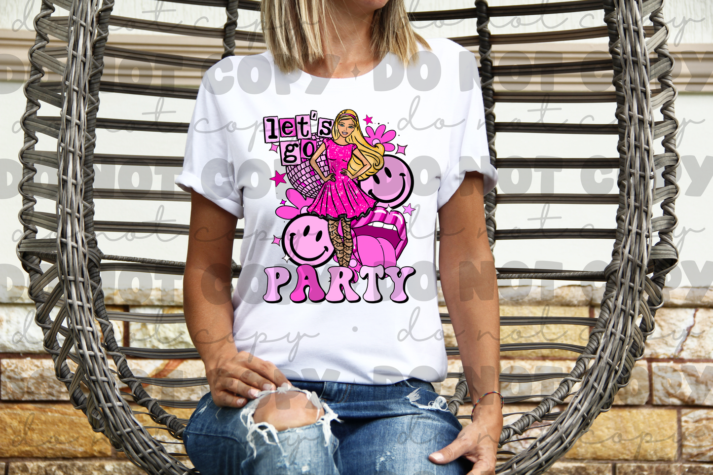 Lets go party shirt