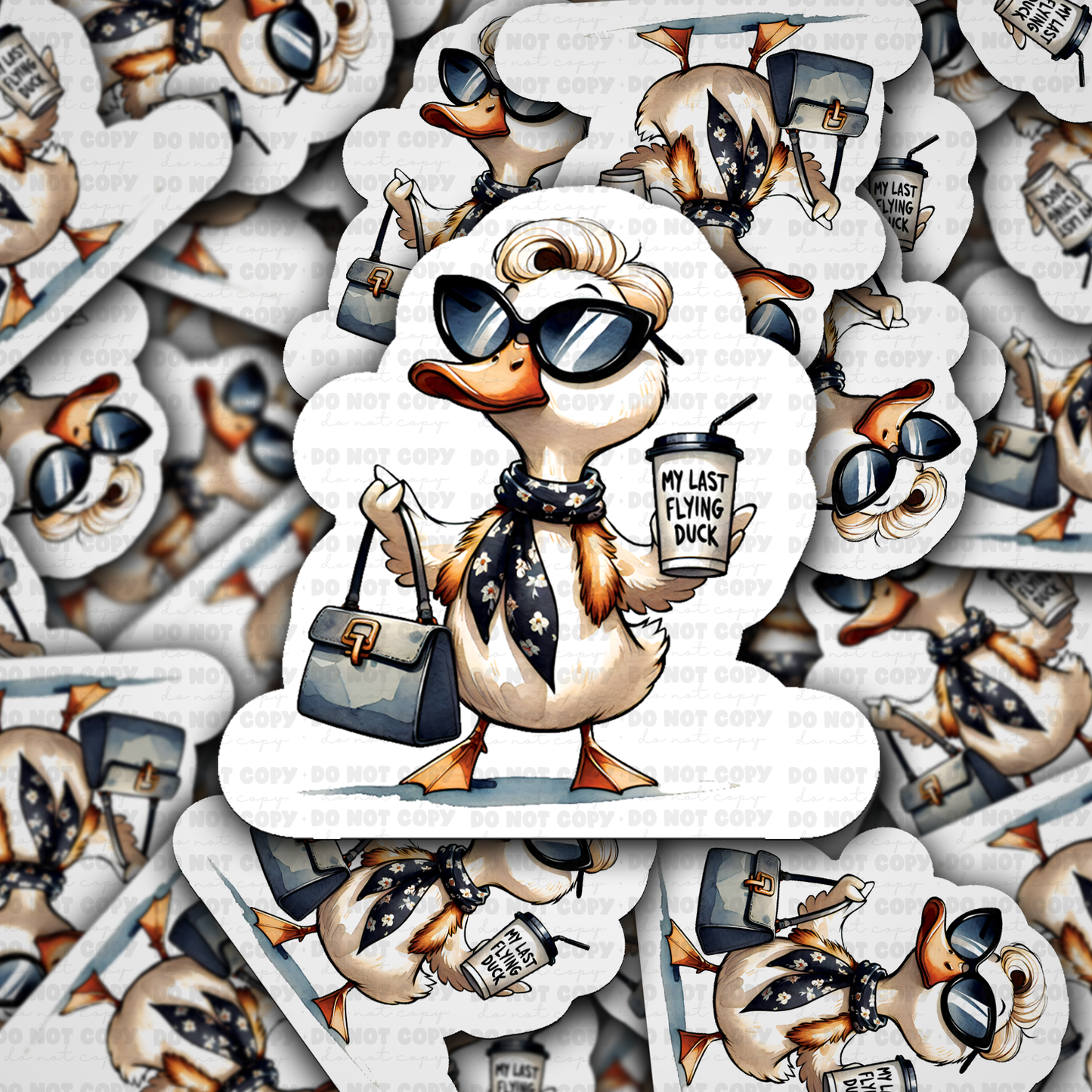 my last flying duck sticker