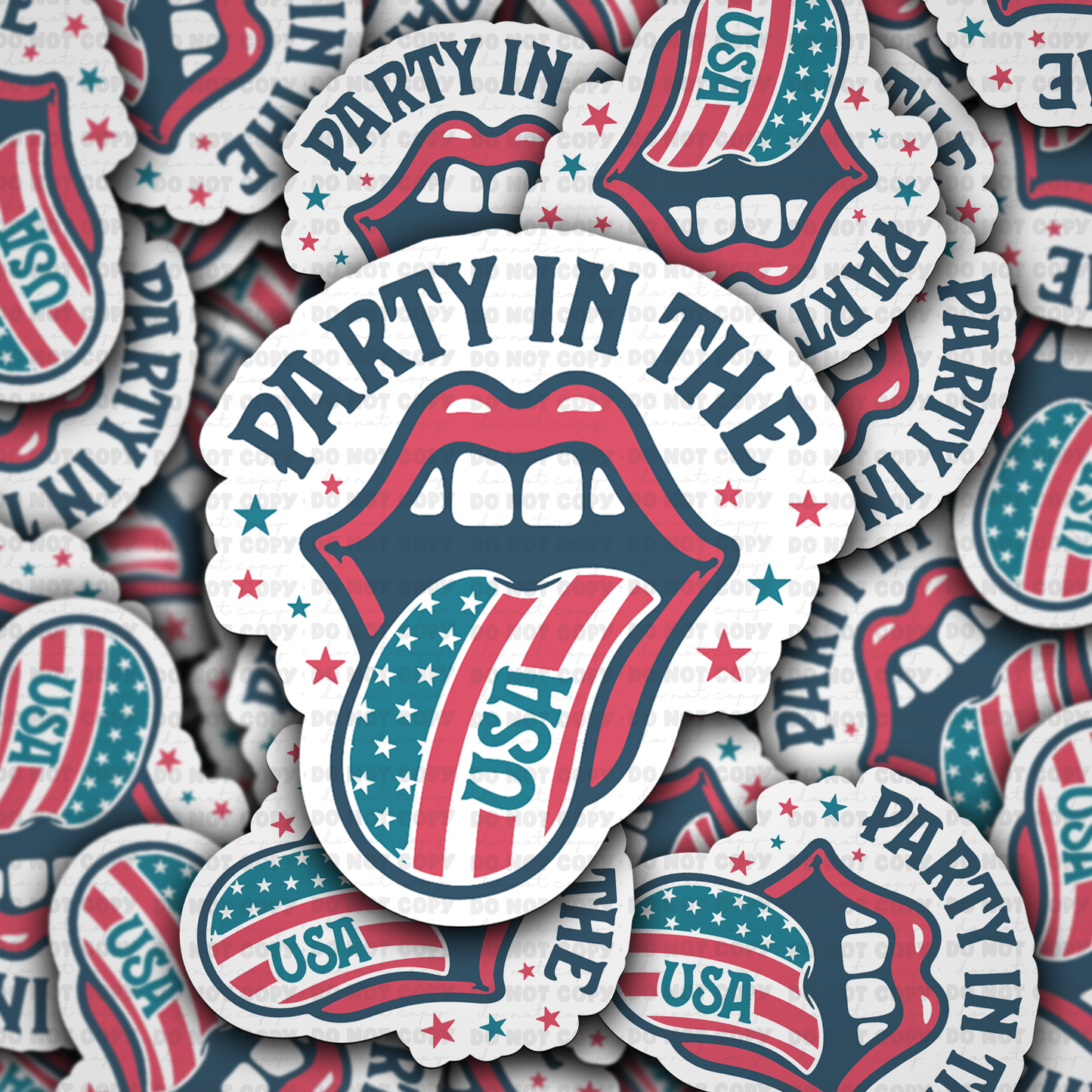 Party in the USA sticker