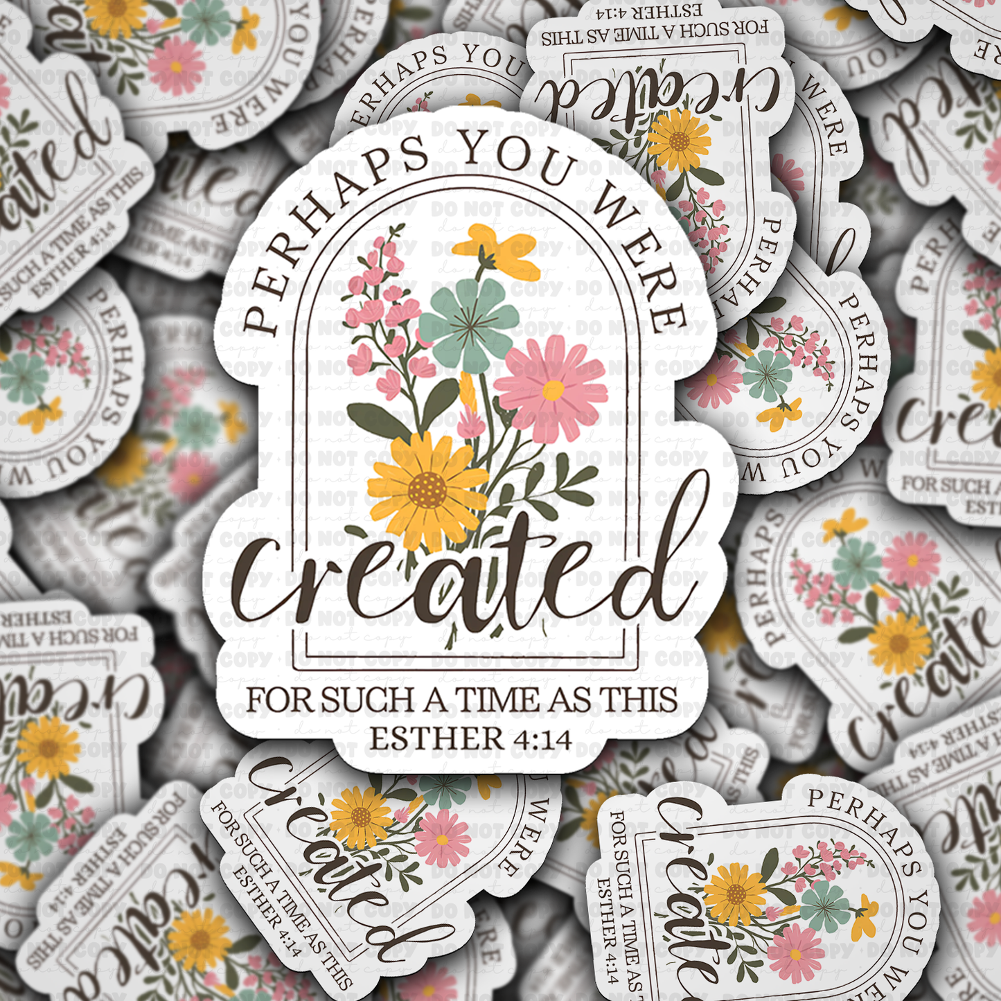 Perhaps you were created sticker