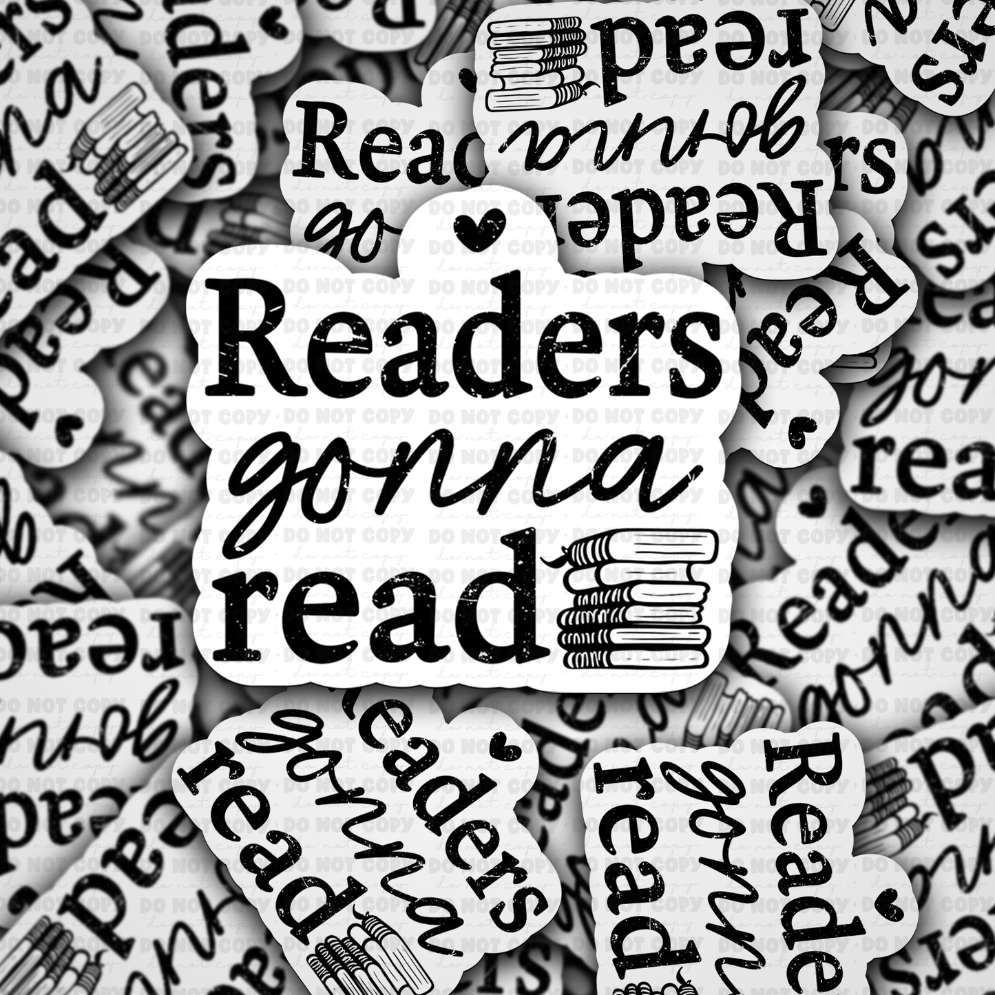 readers gonna read sticker