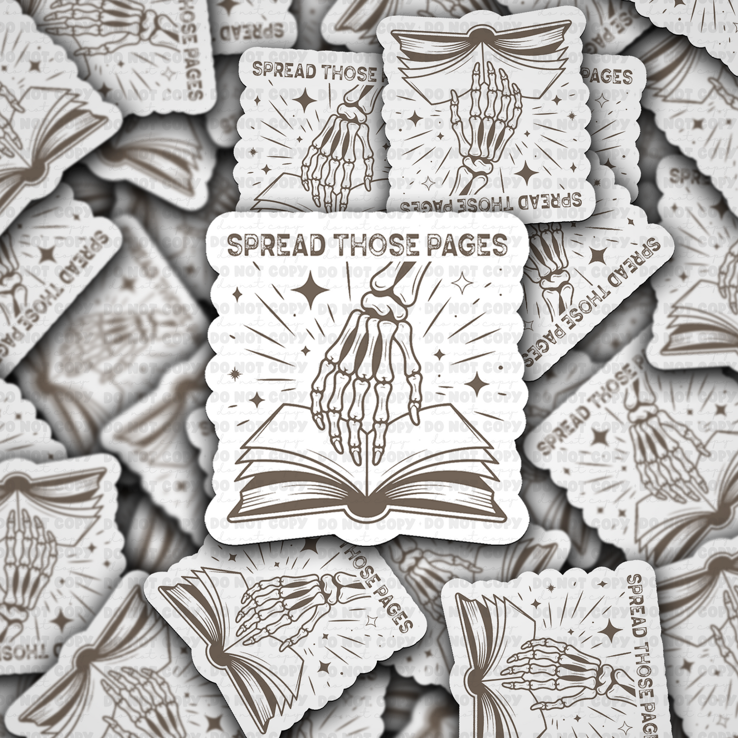Spread those pages sticker