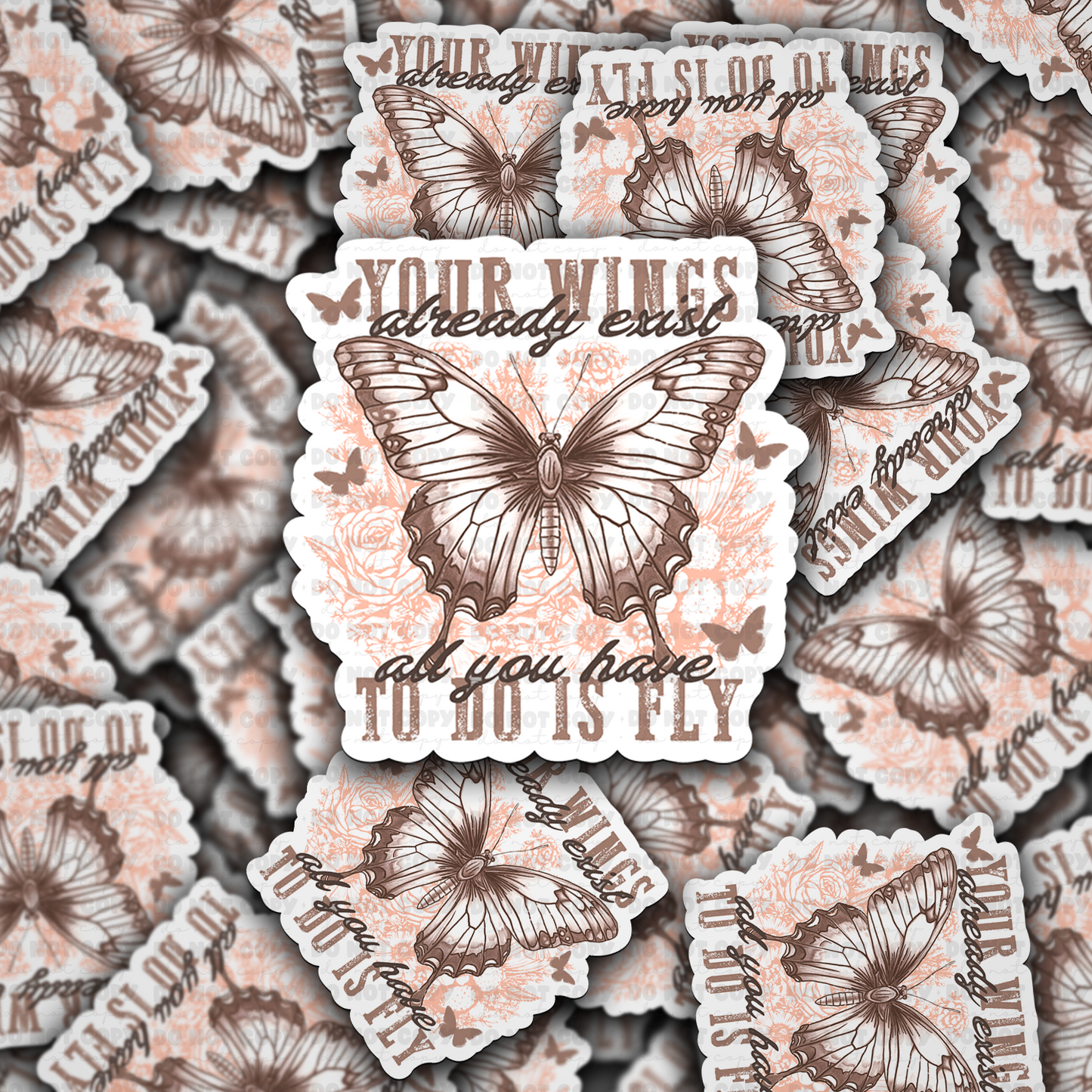 Your wings already exist sticker