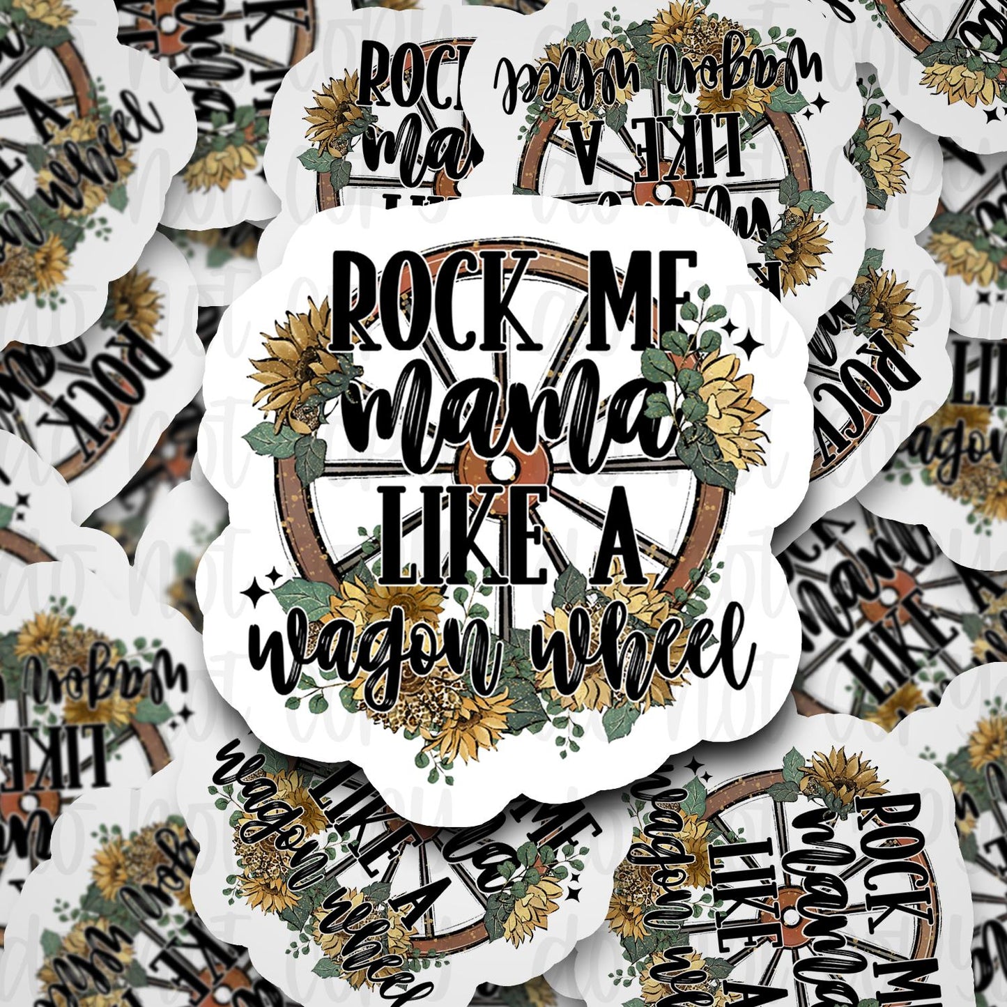 rock me mama sticker