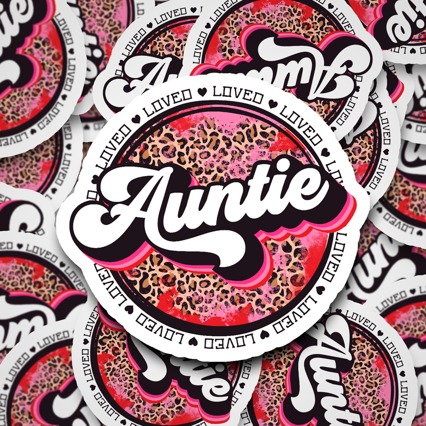 loved auntie sticker