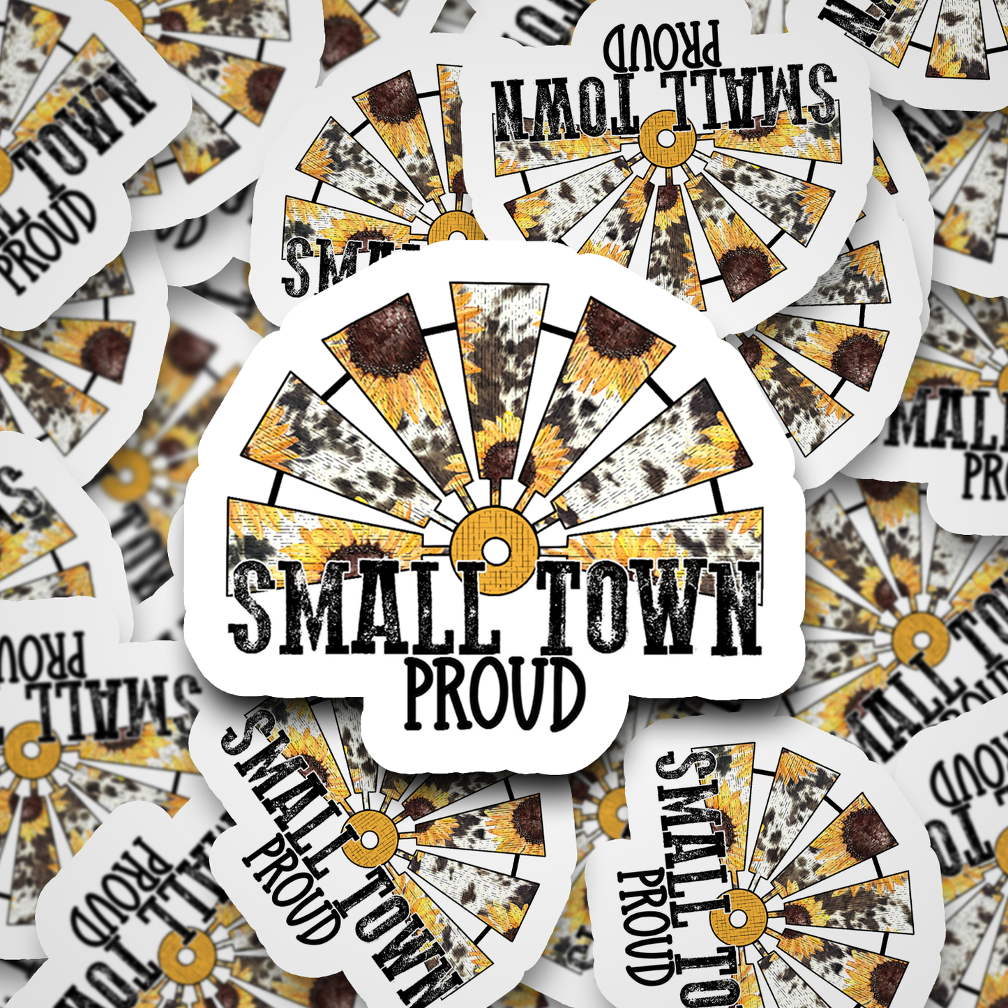 small town proud sticker
