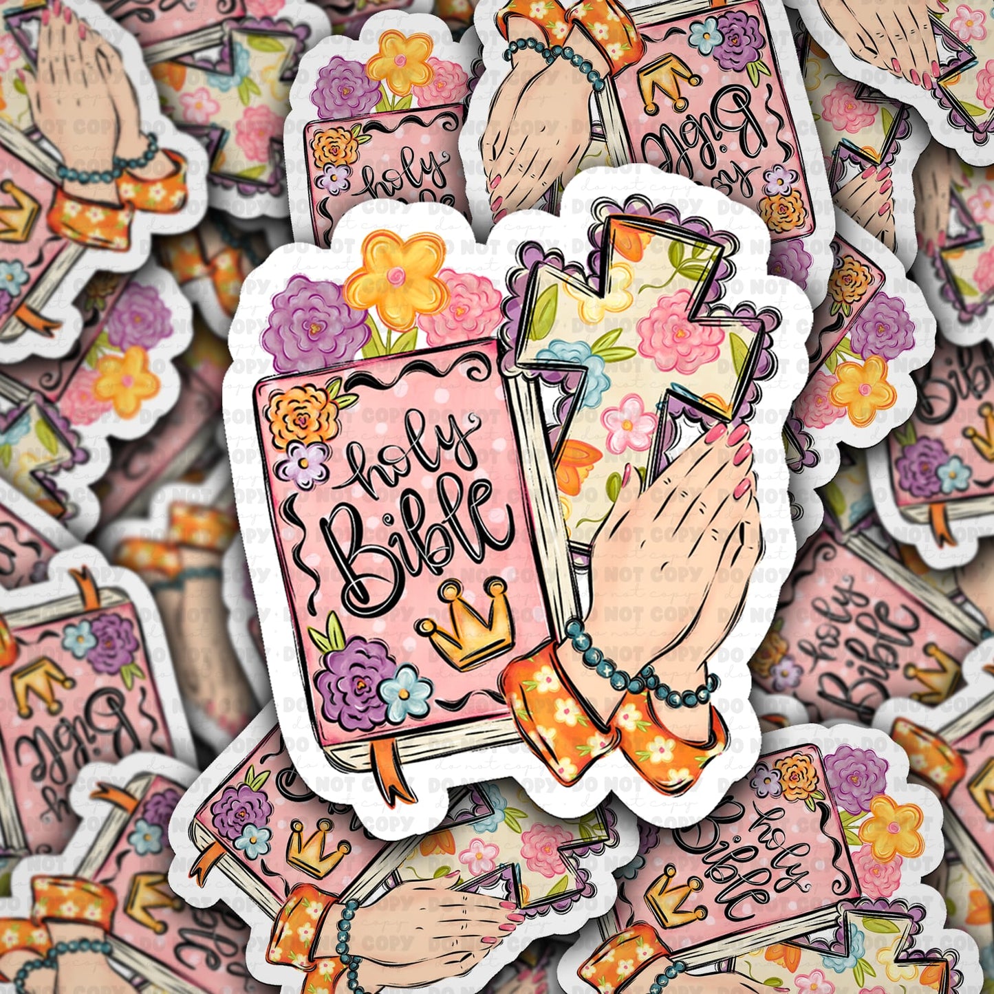 Holy bible sticker