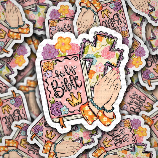 Holy bible sticker