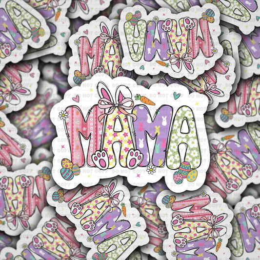 Mama easter sticker